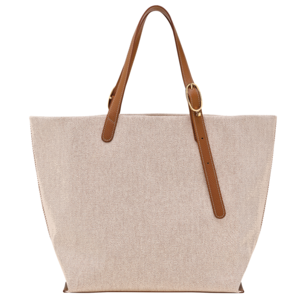 Cabas XL complice toile - Longchamp - caramel