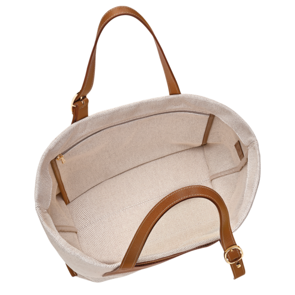 Cabas XL complice toile - Longchamp - caramel
