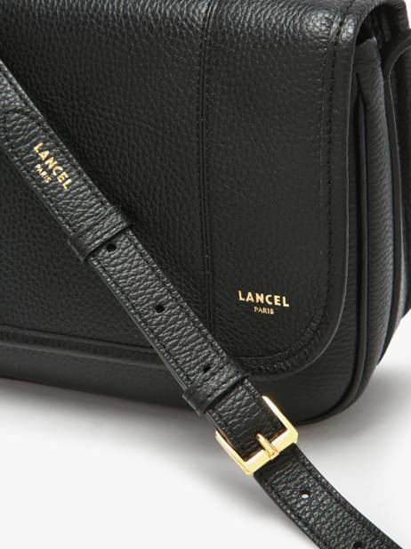 Sac à rabat besace Victoire M Lancel noir