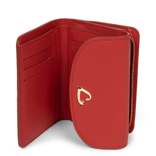 Portefeuille dos à dos Paris Philos Lancaster rouge