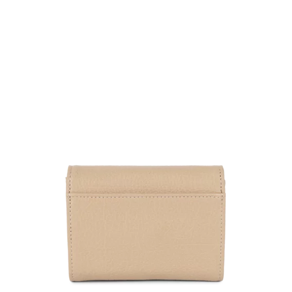 Portefeuille femme cuir Dune Lancaster beige foncé