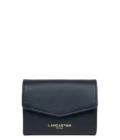 Portefeuille femme cuir Dune Lancaster bleu foncé