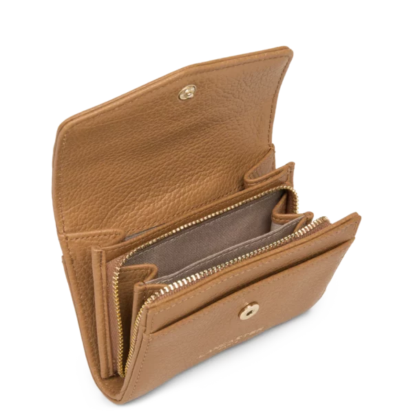 Portefeuille femme cuir Dune Lancaster camel