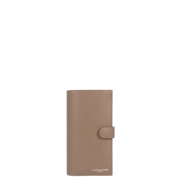 Porte-chéquier Smooth Lancaster praline