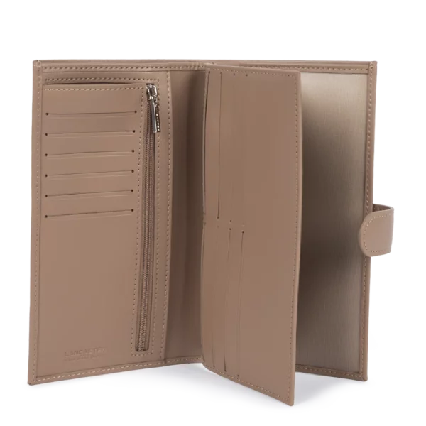 Porte-chéquier Smooth Lancaster praline