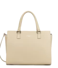 Grand sac à main Smooth Lancaster - beige
