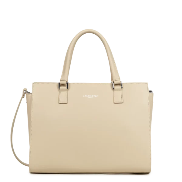 Grand sac à main Smooth Lancaster - beige