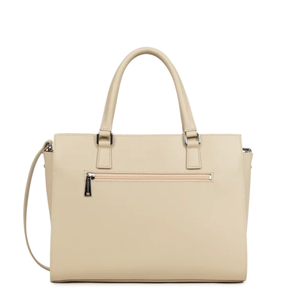 Grand sac à main Smooth Lancaster - beige