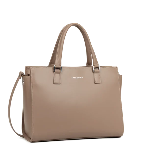 Grand sac à main Smooth Lancaster - praline