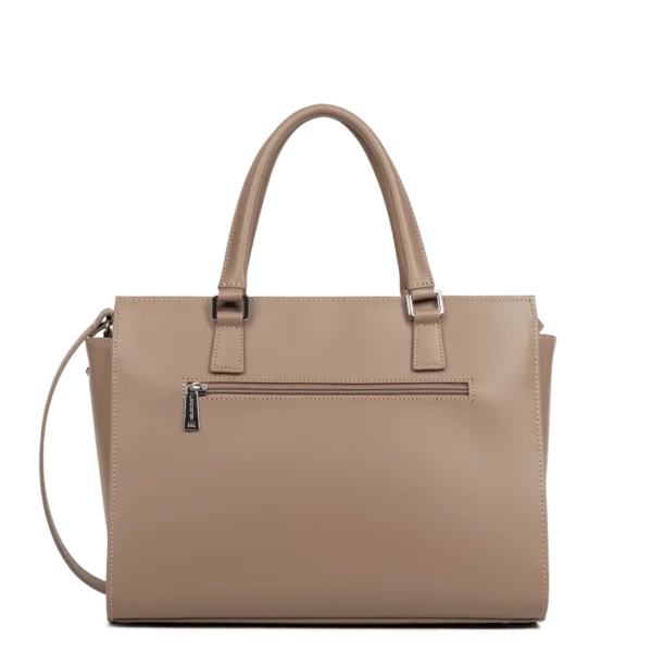 Grand sac à main Smooth Lancaster - praline