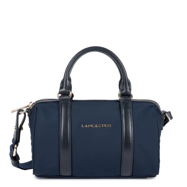 Petit Sac Polochon Lancaster Basic Ana bleu foncé