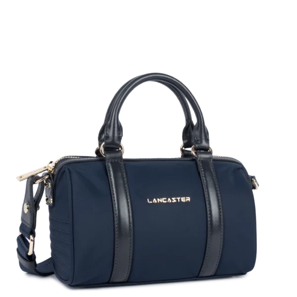 Petit Sac Polochon Lancaster Basic Ana bleu foncé