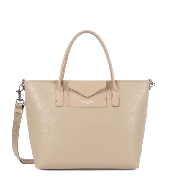 Sac cabas main Maya Double KBA Lancaster beige foncé