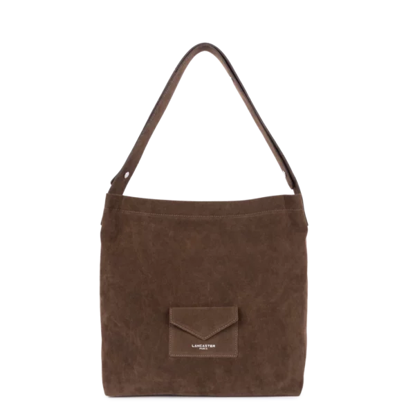 Sac seau suédine KBA Lancaster marron