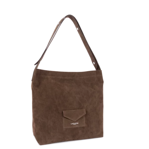 Sac seau suédine KBA Lancaster marron