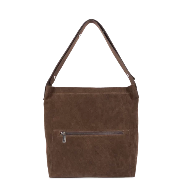 Sac seau suédine KBA Lancaster marron