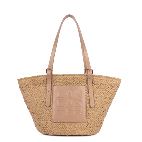 Sac cabas épaule le Panier Lancaster naturel