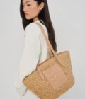 Sac cabas épaule le Panier Lancaster naturel