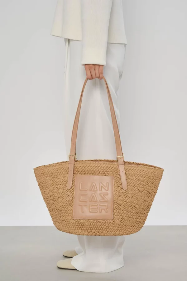 Sac cabas épaule le Panier Lancaster naturel