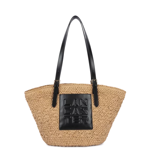 Sac cabas épaule le Panier Lancaster noir