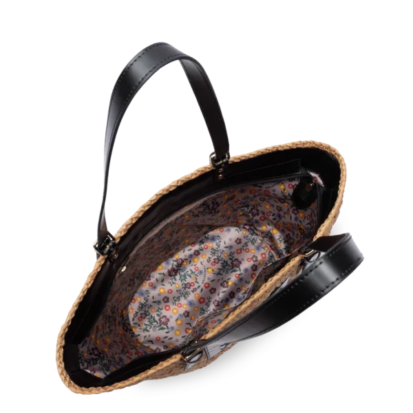 Sac cabas épaule le Panier Lancaster noir