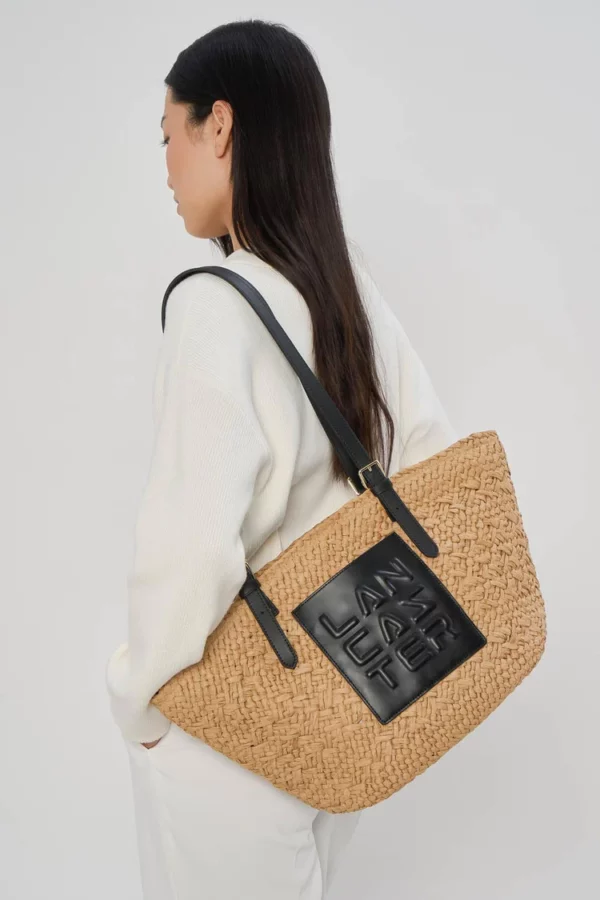 Sac cabas épaule le Panier Lancaster noir