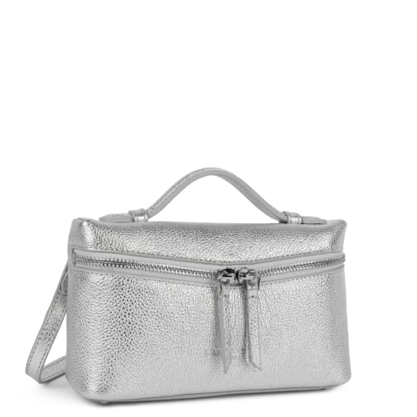 Petit sac trotteur Milano trésor Lancaster argent