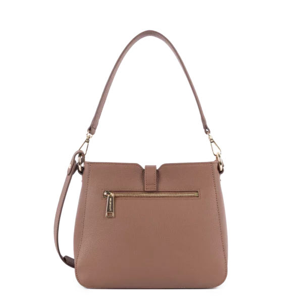 Sac besace Milano Horizon Lancaster marron clair