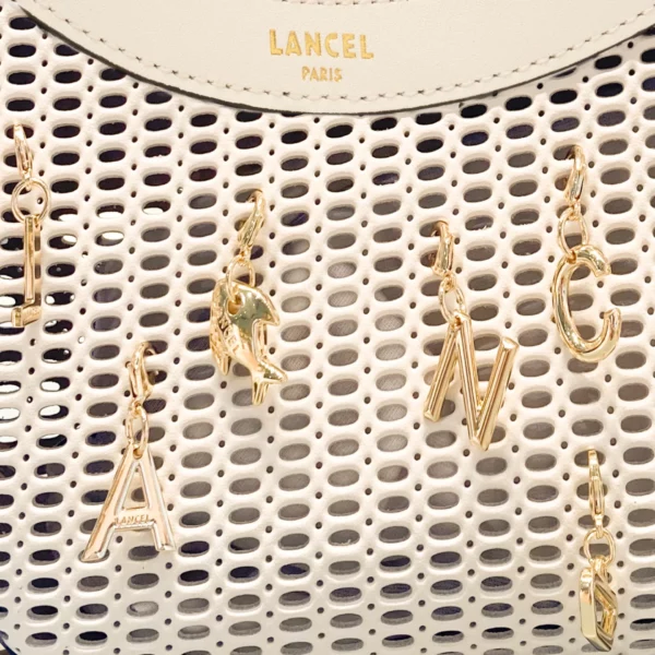 Sac besace/ banane M femme Croisette Lancel neige