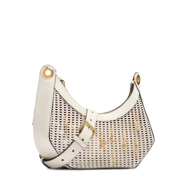 Sac besace/ banane M femme Croisette Lancel neige