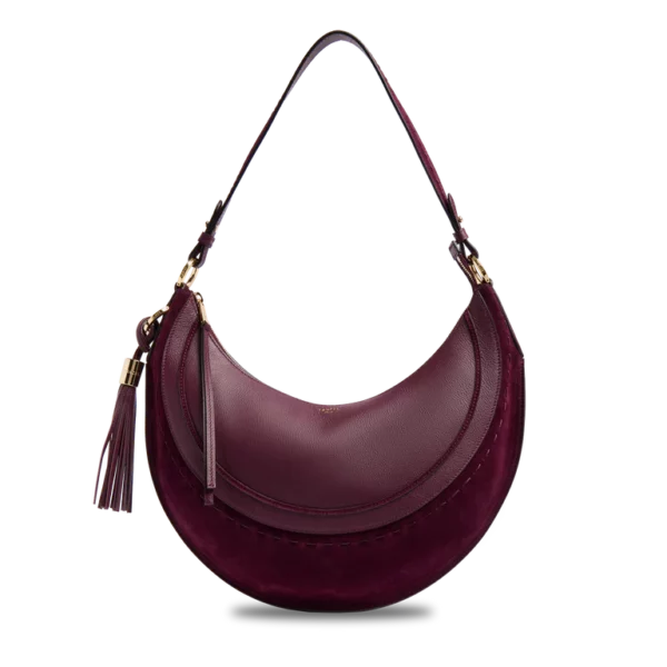 Sac Hobo Lancel Hoboheme de Lancel - cassis