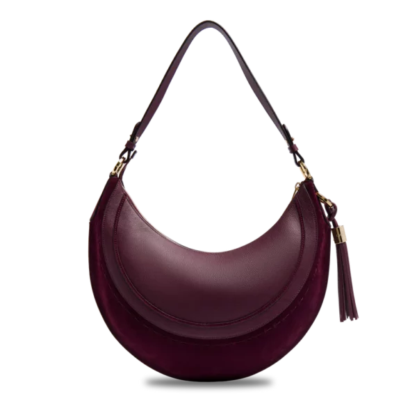Sac Hobo Lancel Hoboheme de Lancel - cassis