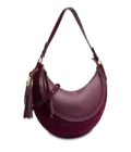 Sac Hobo Lancel Hoboheme de Lancel - cassis
