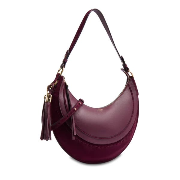 Sac Hobo Lancel Hoboheme de Lancel - cassis