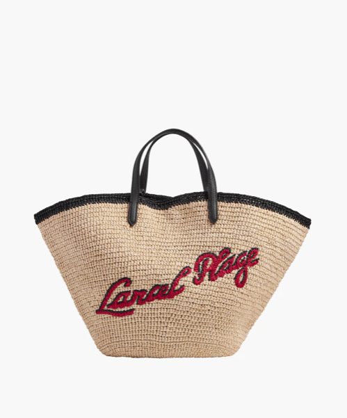 Sac cabas panier summer mania Lancel - Noir