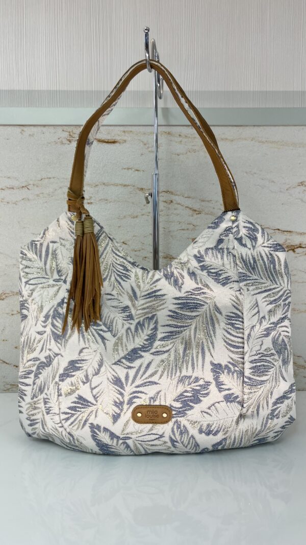 Sac cabas à motif Naomi TK Mila Louise bronze