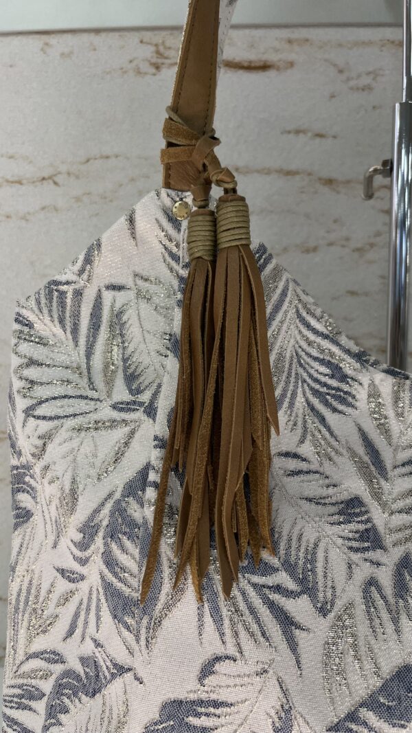 Sac cabas à motif Naomi TK Mila Louise bronze