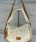 Sac baguette avec bandoulière Meli TK Mila Louise miel