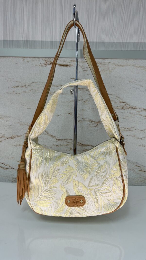 Sac baguette avec bandoulière Meli TK Mila Louise miel