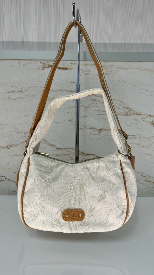 Sac baguette avec bandoulière Meli TK Mila Louise ambre