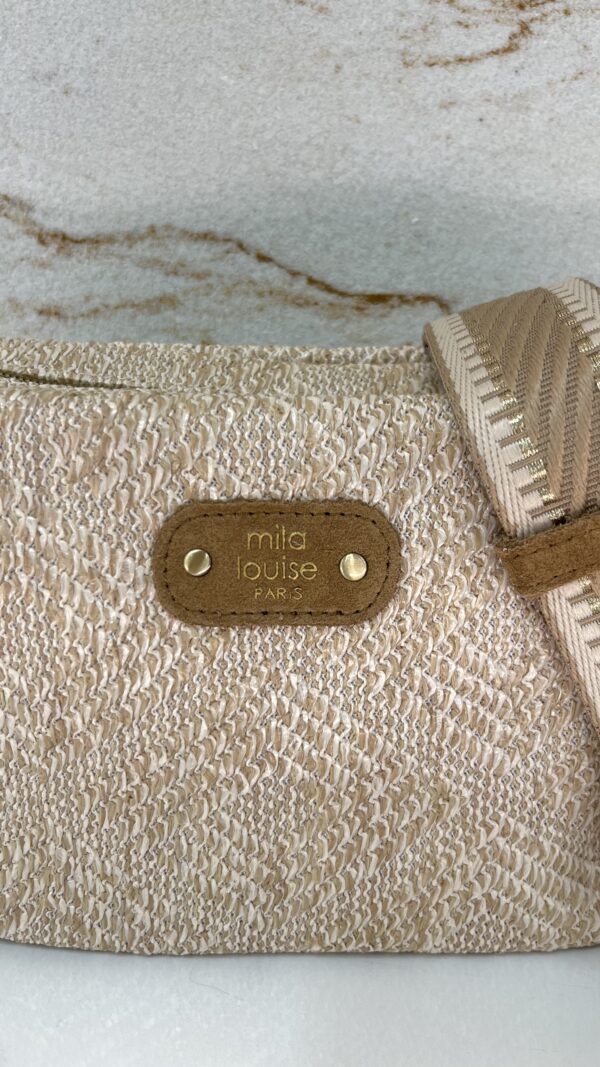 Sac bandoulière Trott L CM2 Mila Louise bronze