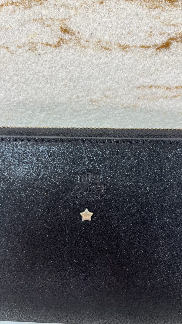 Portefeuille Sisol X Mila Louise noir