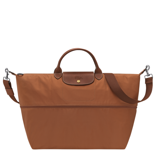 Sac de voyage extensible le Pliage Original Longchamp cognac
