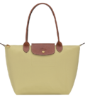 Sac cabas M Le Pliage Original Longchamp papier pistache