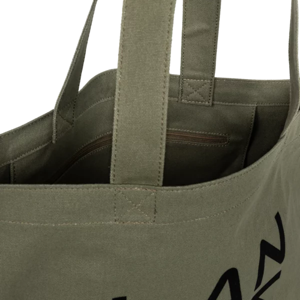 Sac cabas épaule tote bag Lancaster kaki