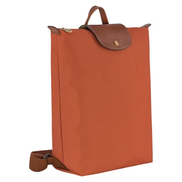 Sac à dos M Le Pliage Longchamp Green - brique