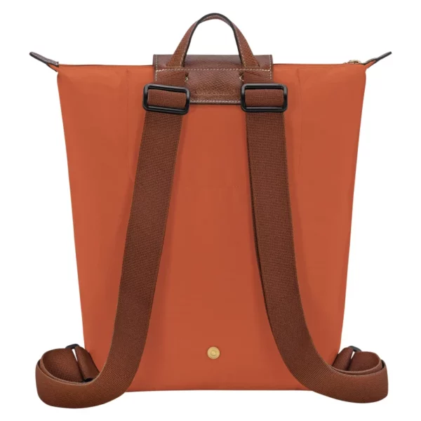 Sac à dos M Le Pliage Longchamp Green - brique