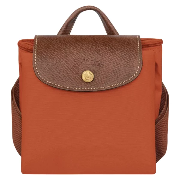 Sac à dos M Le Pliage Longchamp Green - brique