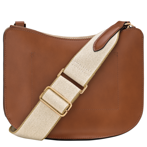 Sac bandoulière Longchamp S Epure Cuir cognac