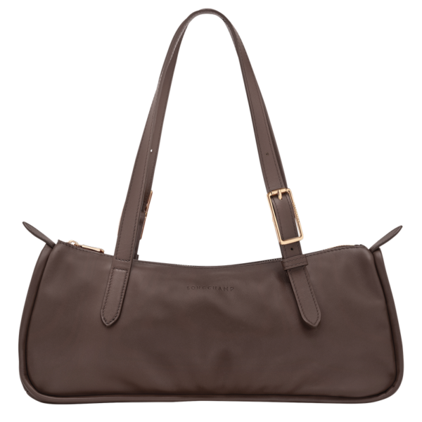 Sac porté épaule L Looong - Longchamp - moka